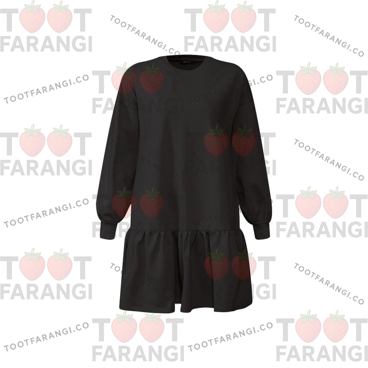 هودی بلند چین دار